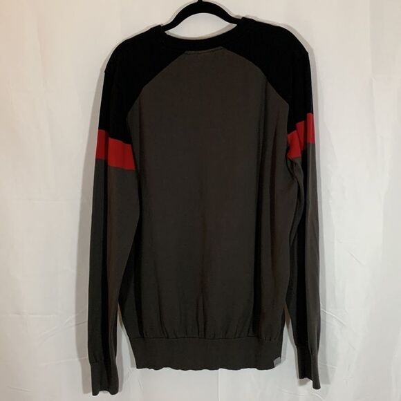 Bench Grey, Black & Red Sweatshirt - Picture 2 of 8